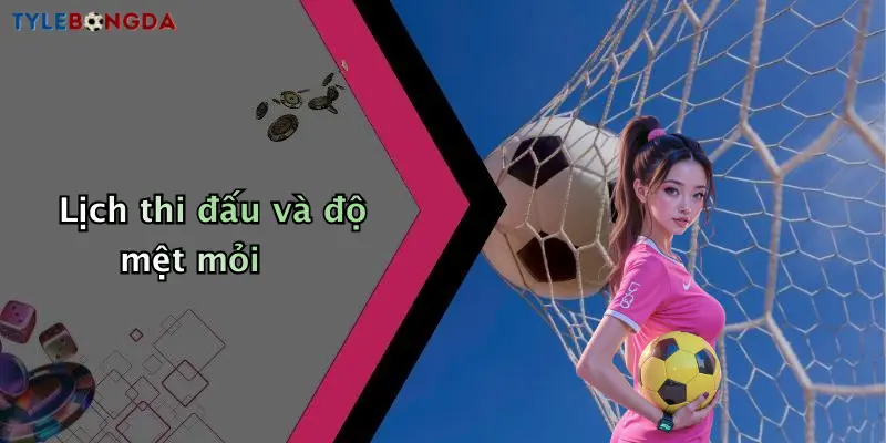 Lịch thi đấu và độ mệt mỏi