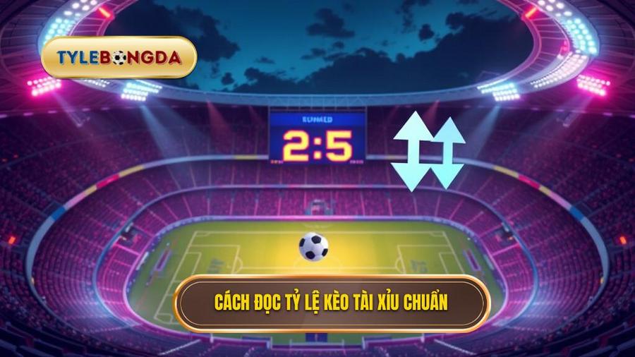 Cách đọc tỷ lệ kèo bóng đá Tài Xỉu (Over/Under - O/U)