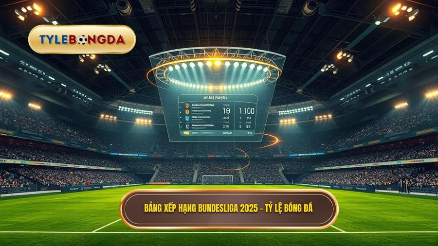 Bảng xếp hạng Bundesliga 2025