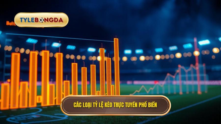 Các loại tỷ lệ kèo trực tuyến phổ biến nhất hiện nay