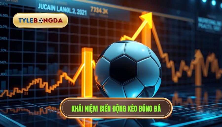1. Khái niệm biến động kèo bóng đá