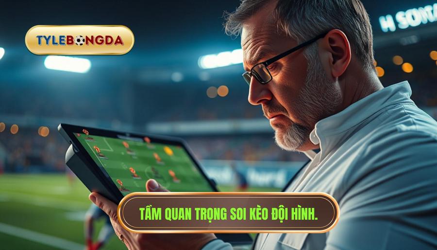 1. Tầm quan trọng soi kèo đội hình.